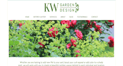 Desktop Screenshot of kwgardendesign.com